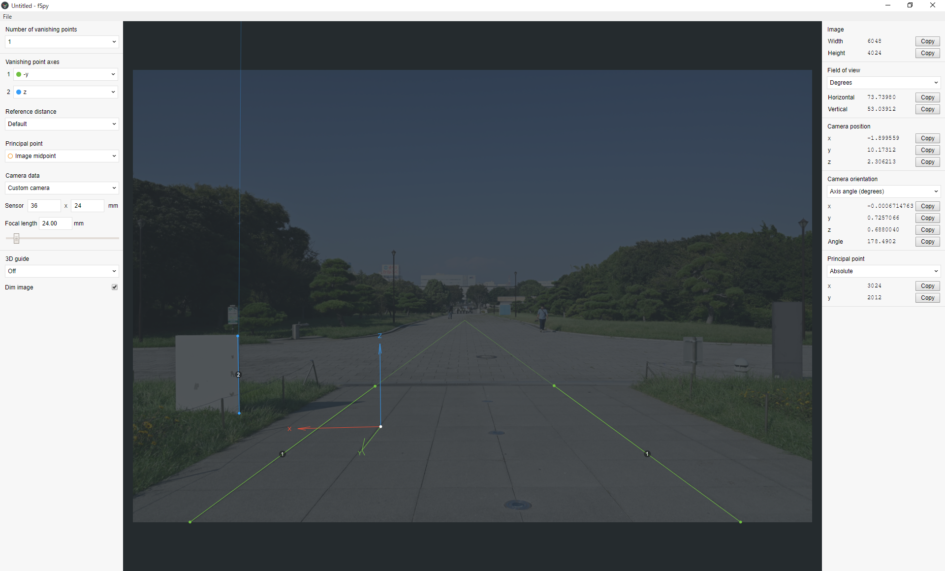 fSpyの設定例